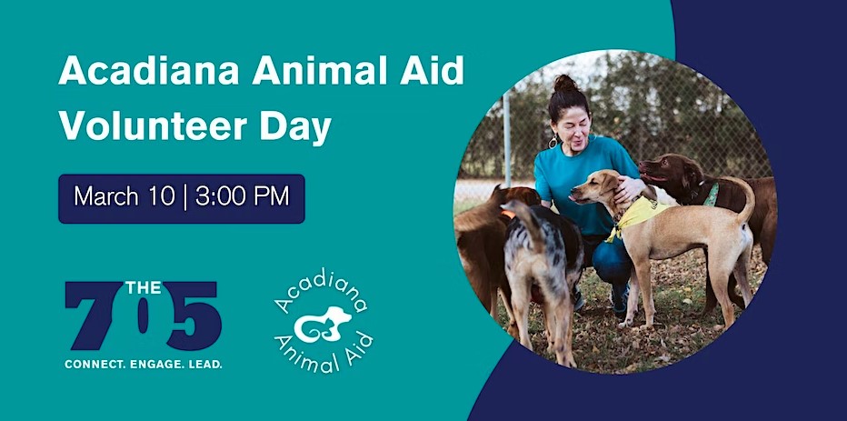 Acadiana Animal Aid Volunteer Day