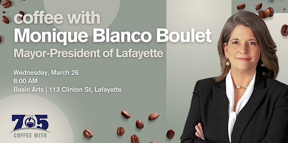 Coffee With Mayor-President Monique Blanco Boulet